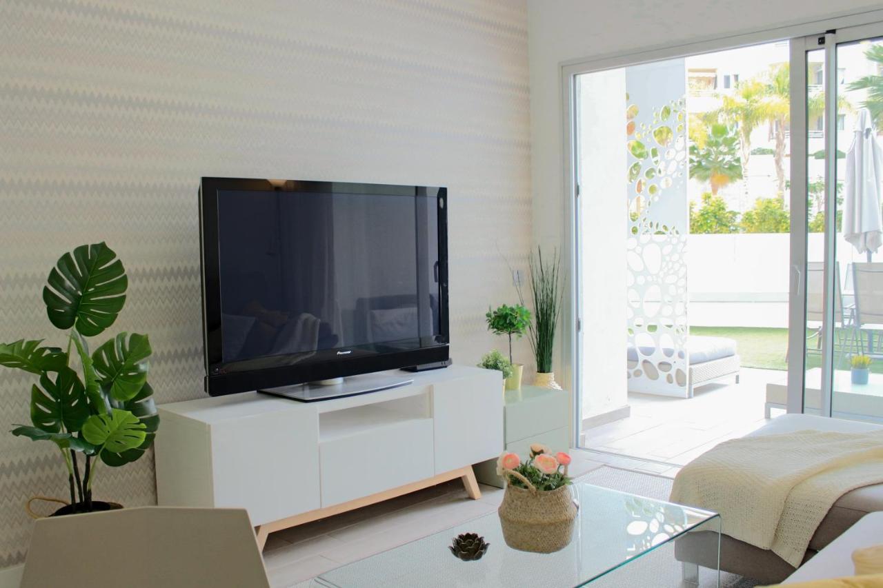 Ocean Garden Suite 03 Con Jardin Privado アデヘ エクステリア 写真